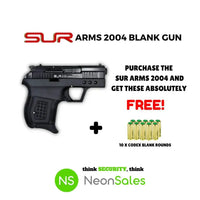 SUR ARMS 2004 BLANK GUN + 10 BLANKS - NeonSales {{ shop.shopifyCountryName }}