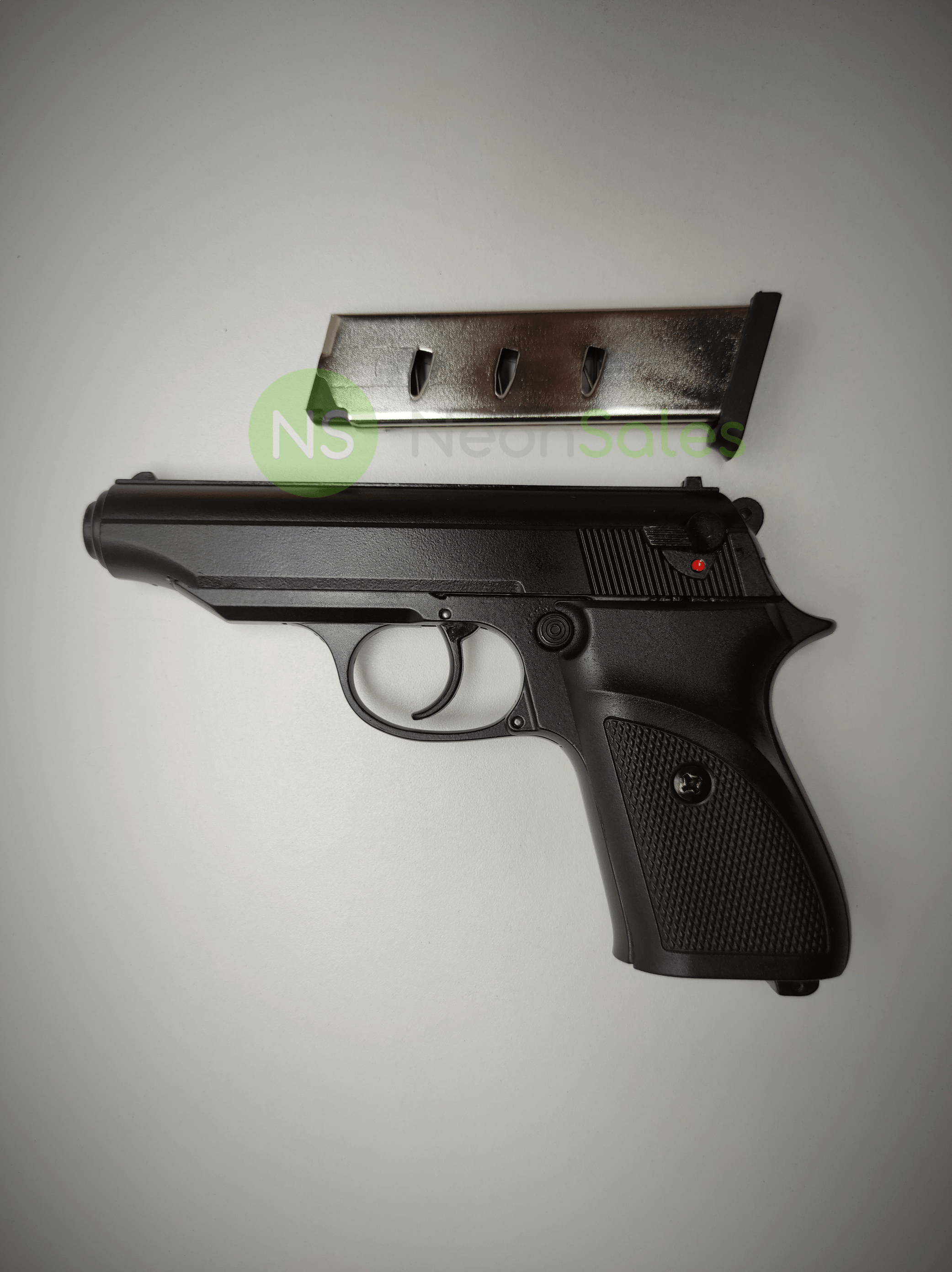 SUR ARMS 2608 (PPK TYPE REPLICA) BLANK GUN - BLACK - NeonSales {{ shop.shopifyCountryName }}