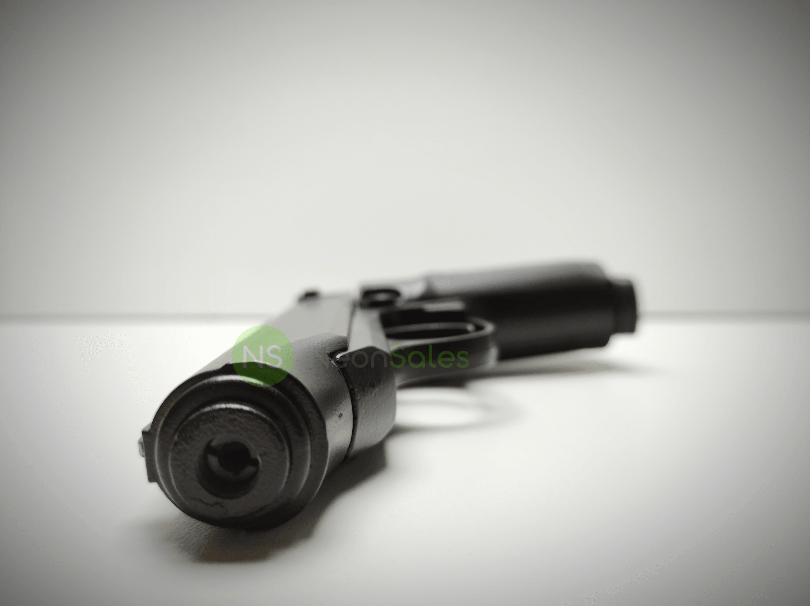 SUR ARMS 2608 (PPK TYPE REPLICA) BLANK GUN - BLACK - NeonSales {{ shop.shopifyCountryName }}