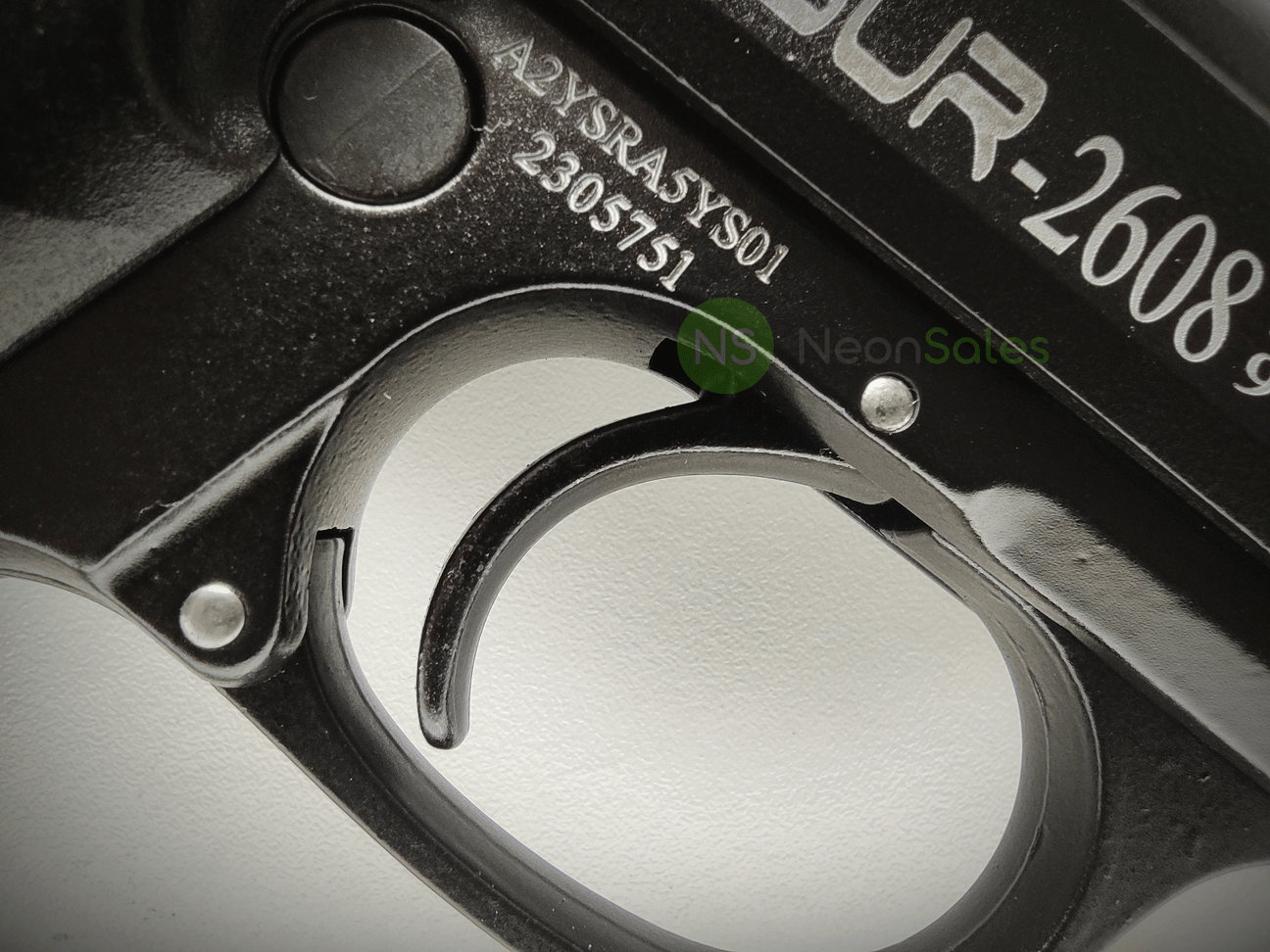 SUR ARMS 2608 (PPK TYPE REPLICA) BLANK GUN - BLACK - NeonSales {{ shop.shopifyCountryName }}