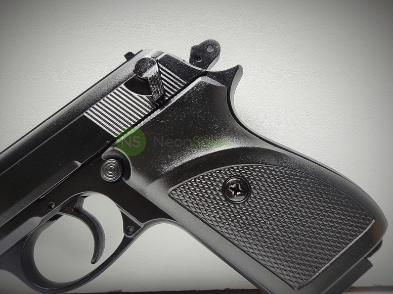 SUR ARMS 2608 (PPK TYPE REPLICA) BLANK GUN - BLACK - NeonSales South Africa