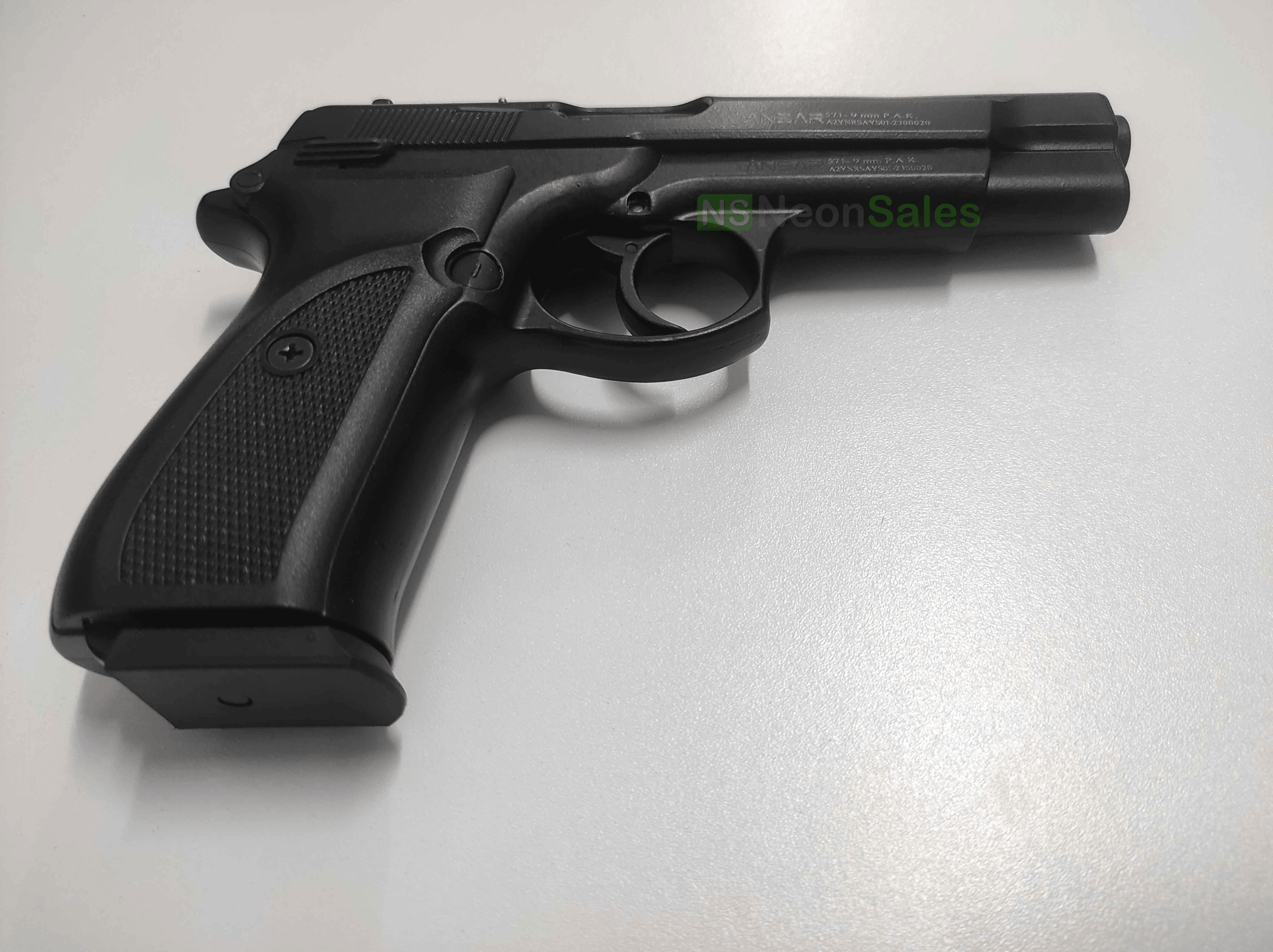 SUR ARMS ANSAR 571 BLANK GUN - BLACK - NeonSales {{ shop.shopifyCountryName }}