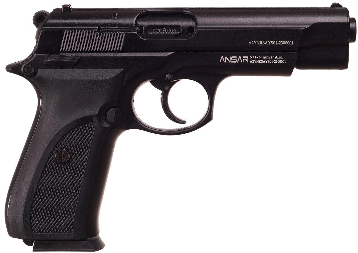 SUR ARMS ANSAR 571 BLANK GUN - BLACK - NeonSales {{ shop.shopifyCountryName }}