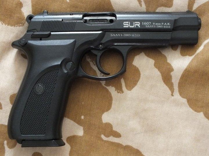 SUR ARMS ANSAR 571 BLANK GUN - BLACK - NeonSales {{ shop.shopifyCountryName }}