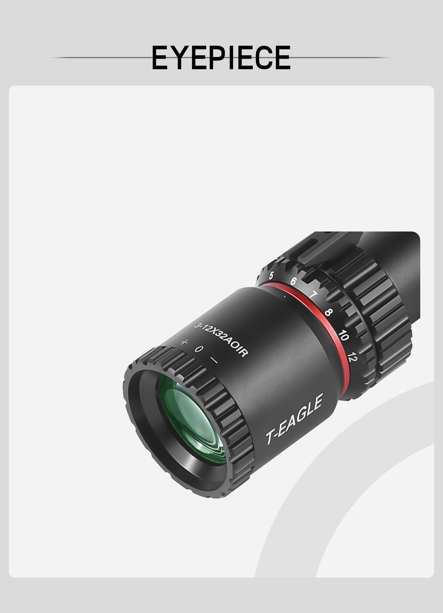 T-EAGLE COMPACT 3-12X32 AO IR FFP SCOPE - NeonSales {{ shop.shopifyCountryName }}