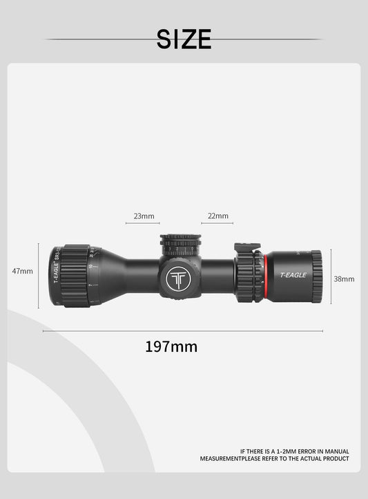 T-EAGLE COMPACT 3-12X32 AO IR FFP SCOPE - NeonSales {{ shop.shopifyCountryName }}