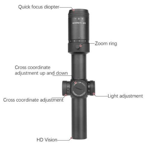 T-EAGLE ER 1.2-6X24 HK LPVO SCOPE - NeonSales {{ shop.shopifyCountryName }}