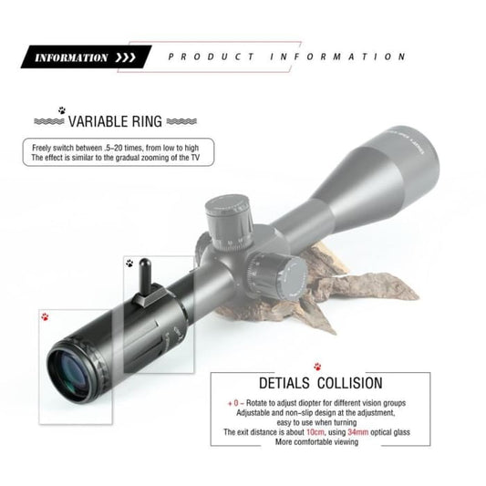 T-EAGLE SCOPE 5-20X50 FFP VIPER - NeonSales {{ shop.shopifyCountryName }}