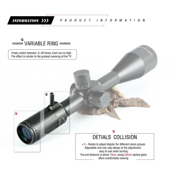 T-EAGLE SCOPE 5-20X50 FFP VIPER - NeonSales {{ shop.shopifyCountryName }}