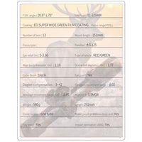 T-EAGLE SCOPE ED 1-12X30 IR - NeonSales {{ shop.shopifyCountryName }}