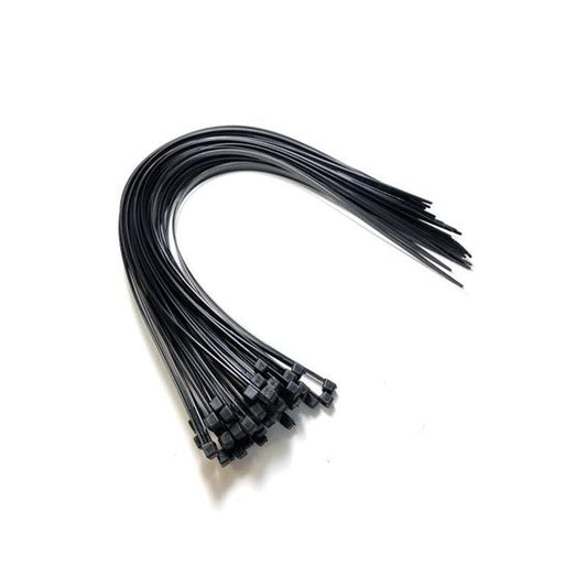 T18R black cable ties - product view
