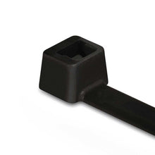T18R black cable tie - detail view