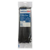 T50I black cable ties 300mm x 4.6mm - 100 pack