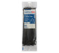 T50I black cable ties 300mm x 4.6mm - 100 pack