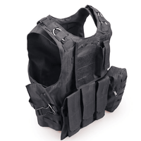 JY-2 TACTICAL VEST-MOLLE BLACK NYLON - NeonSales {{ shop.shopifyCountryName }}