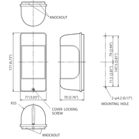 TAKEX 90 DEG OUTDOOR PIR - NeonSales {{ shop.shopifyCountryName }}