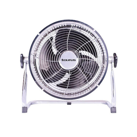 Taurus Ventilador Rafaga 944140 25cm 80W steel floor fan front view