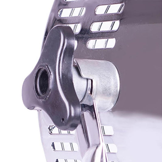 Taurus Ventilador Rafaga 944140 25cm silver floor fan side detail