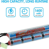 TEAM ENERGY 9.6V 1600 MAH NIMH AIRSOFT BATTERY - NeonSales {{ shop.shopifyCountryName }}
