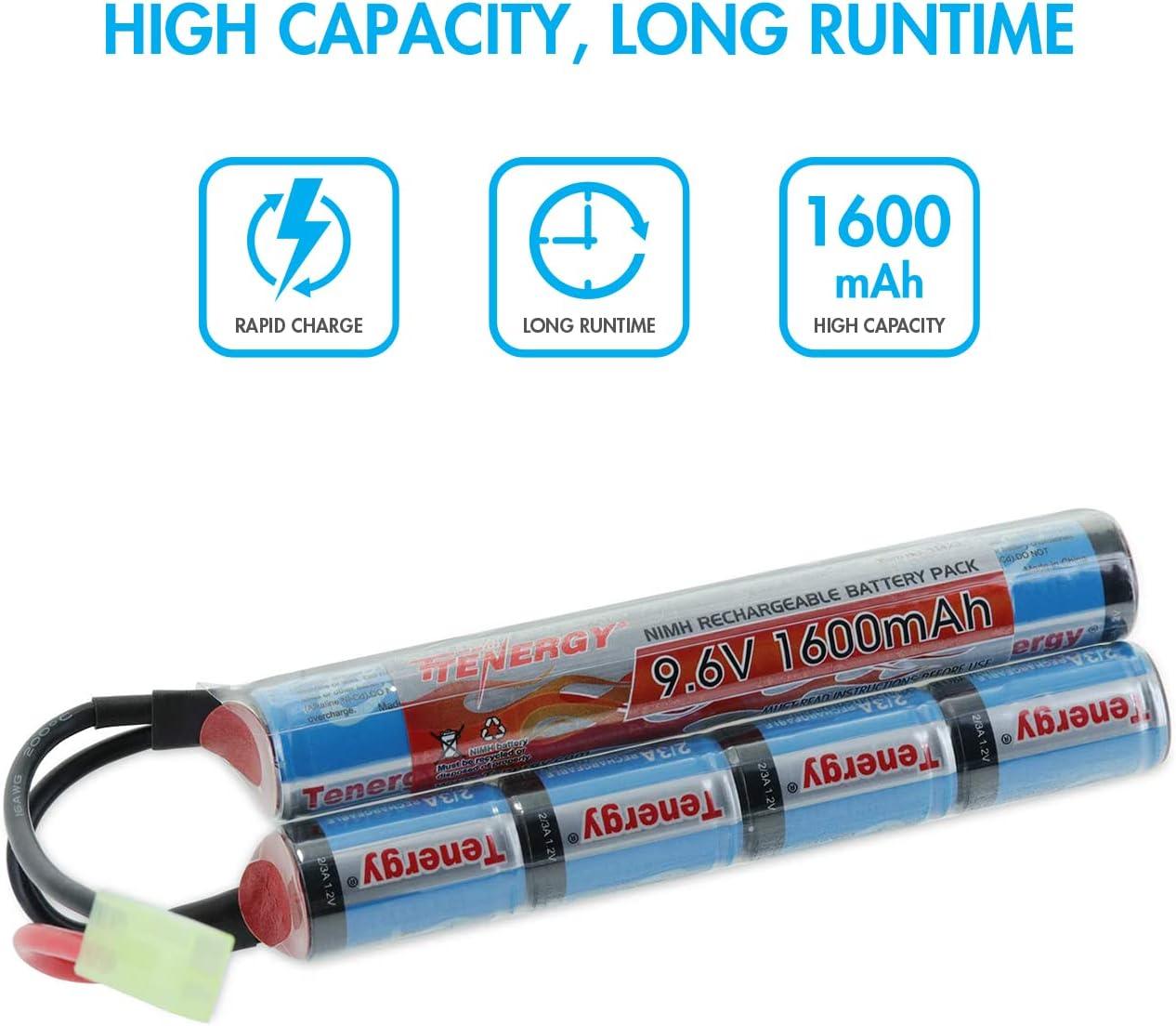 TEAM ENERGY 9.6V 1600 MAH NIMH AIRSOFT BATTERY - NeonSales {{ shop.shopifyCountryName }}