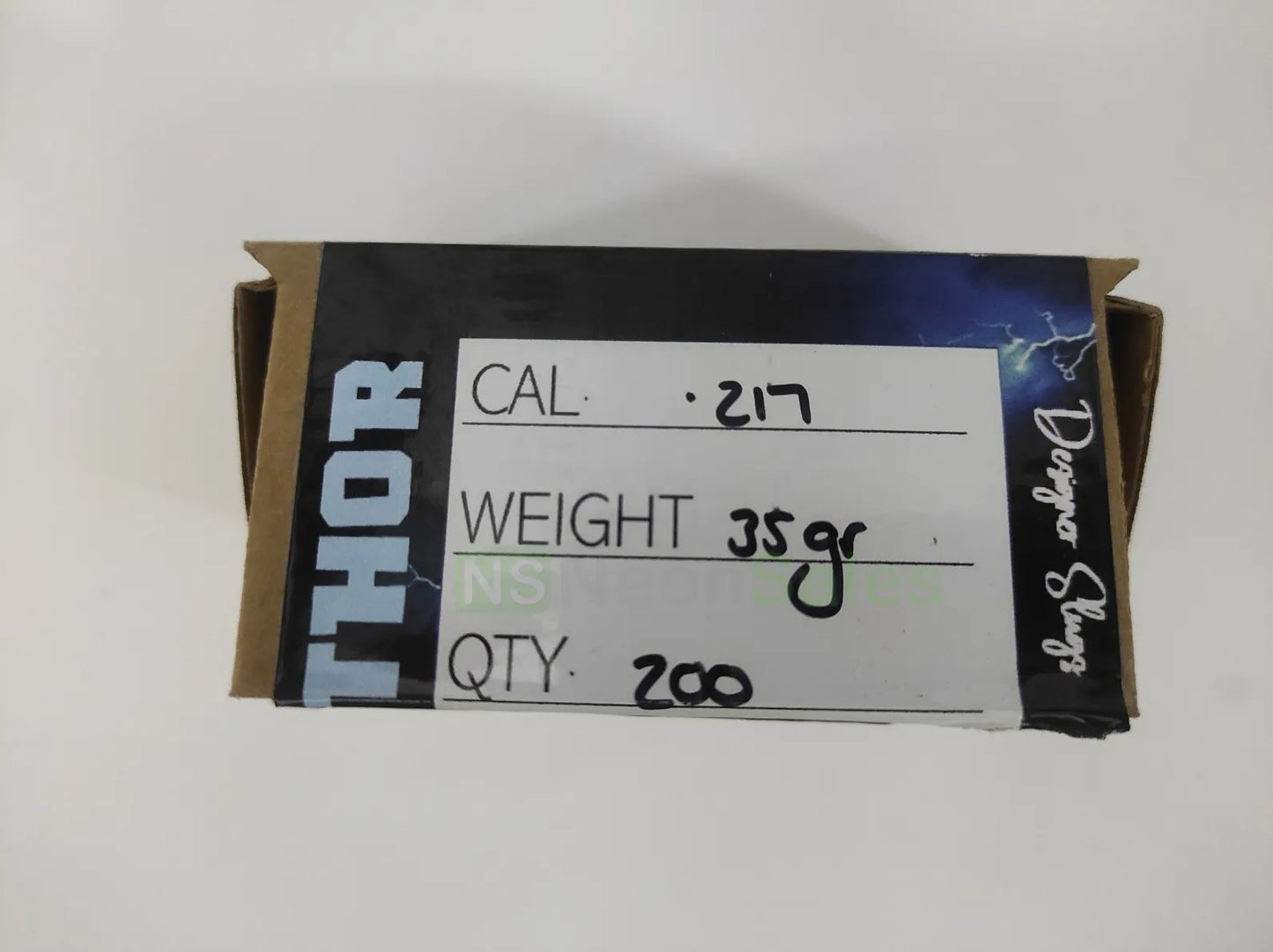THOR DESIGNER SLUGS 35GR .217 - 200's - NeonSales {{ shop.shopifyCountryName }}