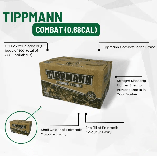 TIPPMANN COMBAT PAINTBALLS - 2000'S - NeonSales {{ shop.shopifyCountryName }}