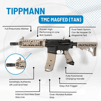 TIPPMANN TMC MAGFED PAINTBALL MARKER .68- TAN - NeonSales {{ shop.shopifyCountryName }}