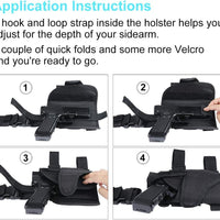 TORNADO DROPLEG HOLSTER, DBL STRAP - UNIVERSAL FIT - NeonSales {{ shop.shopifyCountryName }}