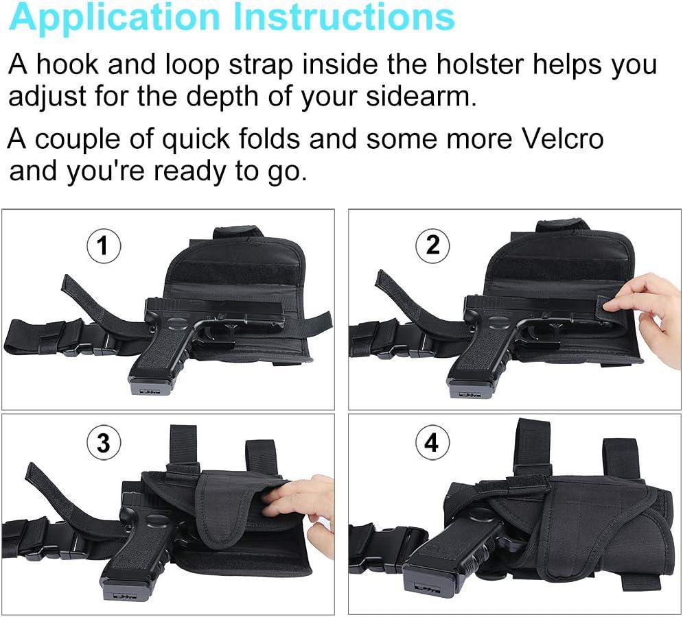 Dropleg TORNADO DROPLEG HOLSTER, DBL STRAP - UNIVERSAL FIT | Neon Sales – NeonSales