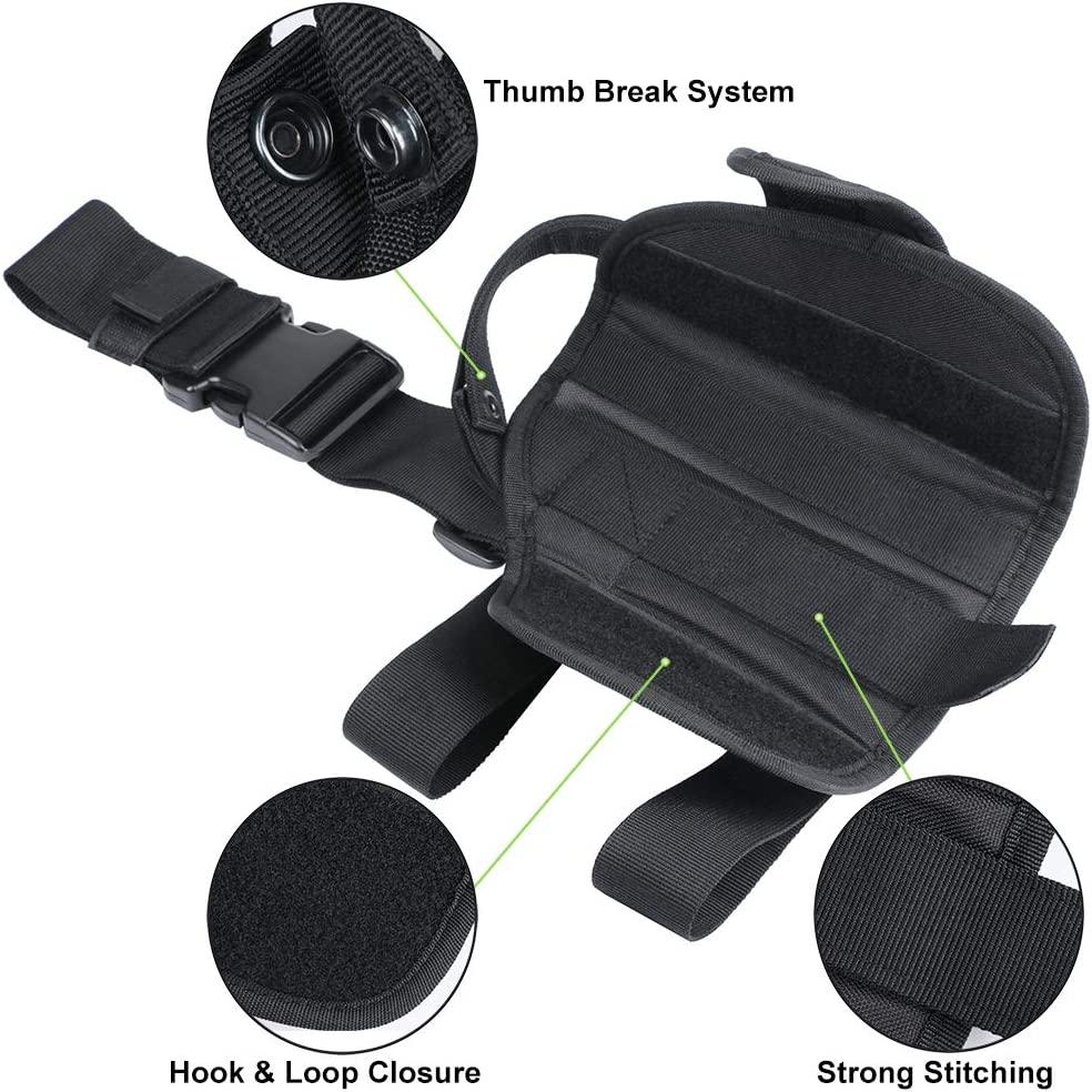 TORNADO DROPLEG HOLSTER, DBL STRAP - UNIVERSAL FIT - NeonSales {{ shop.shopifyCountryName }}