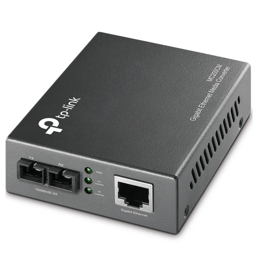 TP-Link MC200CM Gigabit multimode fibre media converter