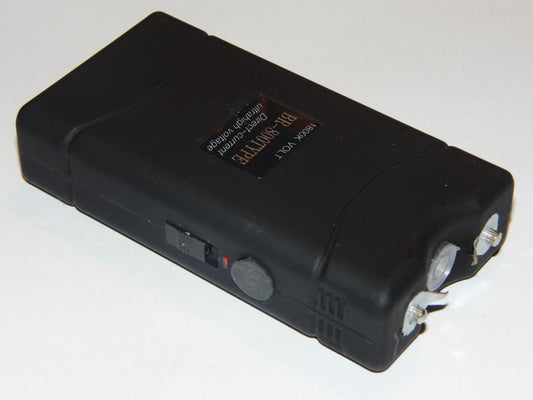 TYPE 800 STUN GUN W/ FLASHLIGHT - BLACK - NeonSales {{ shop.shopifyCountryName }}