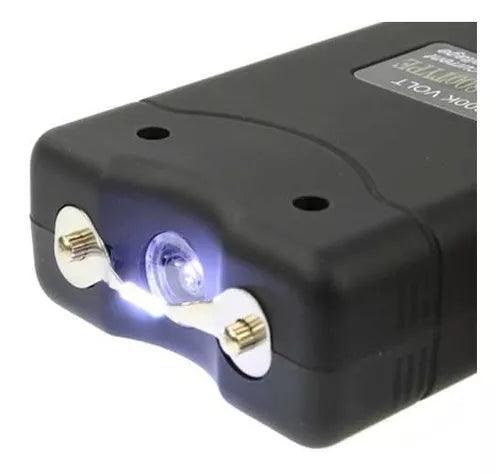 TYPE 800 STUN GUN W/ FLASHLIGHT - BLACK - NeonSales {{ shop.shopifyCountryName }}