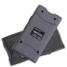 TYPE 800 STUN GUN W/ FLASHLIGHT - BLACK - NeonSales {{ shop.shopifyCountryName }}