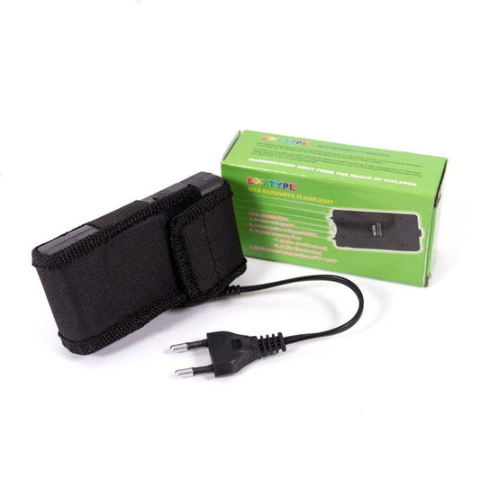 TYPE 800 STUN GUN W/ FLASHLIGHT - BLACK - NeonSales {{ shop.shopifyCountryName }}