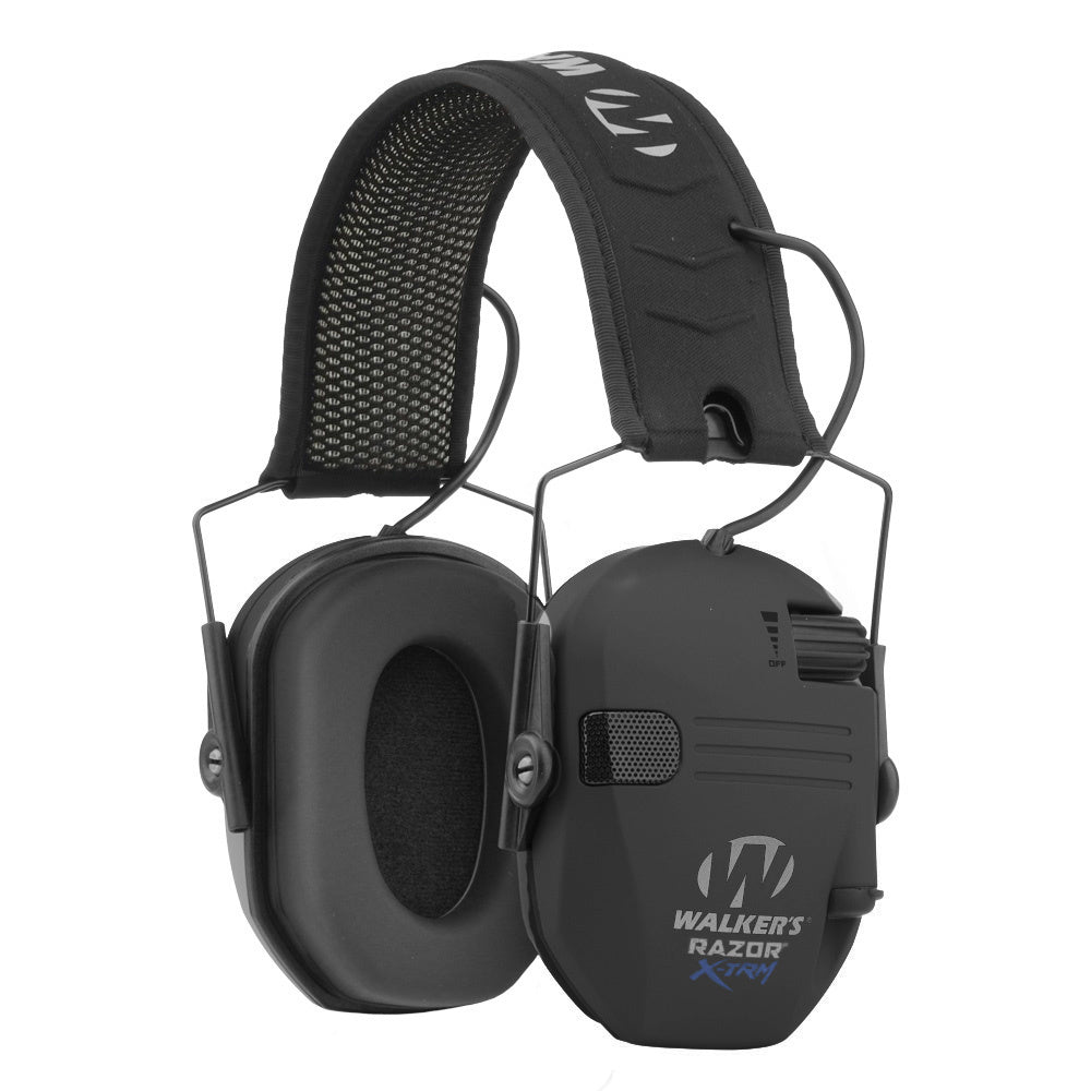 Walker's Razor XTRM digital earmuff in black