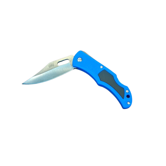 UltraEdge RV2081 Back Lock Knife blue