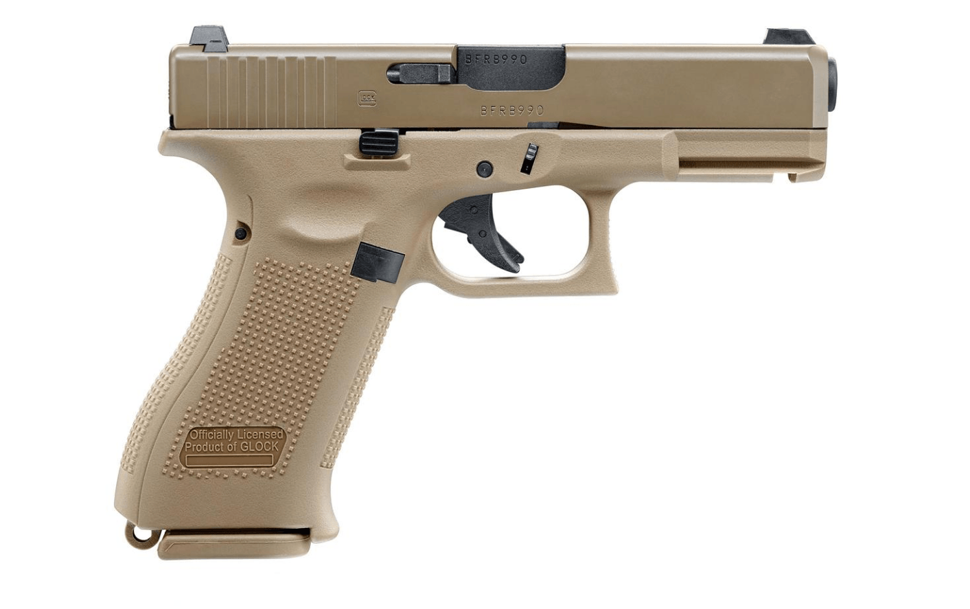 UMAREX 2.6459 GLOCK 19X 6MM BB GUN - FDE - NeonSales {{ shop.shopifyCountryName }}