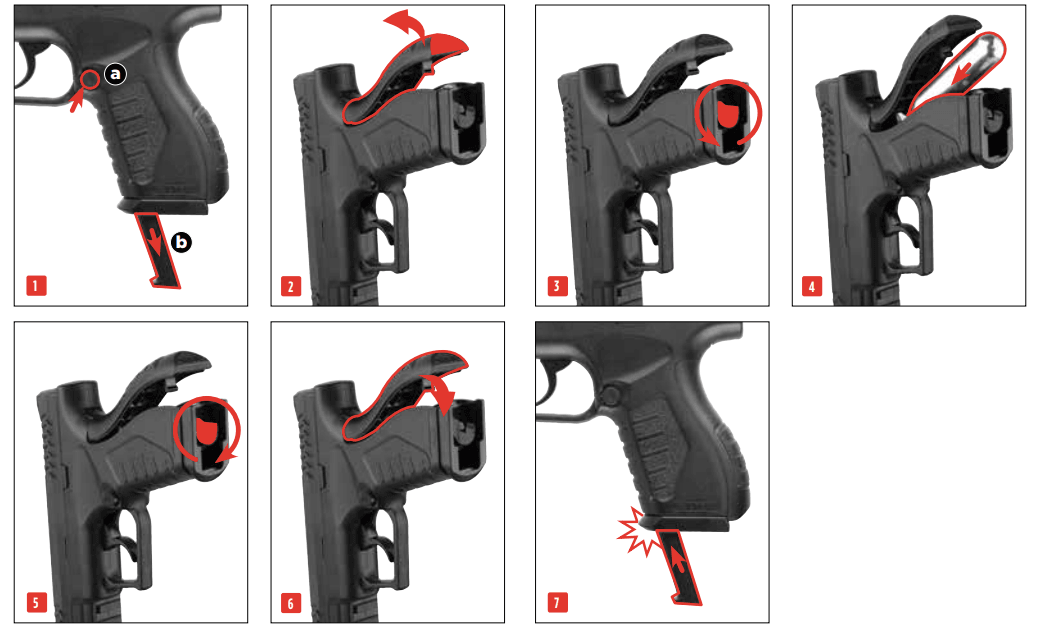 UMAREX XBG CO2 GAS PISTOL - NeonSales South Africa