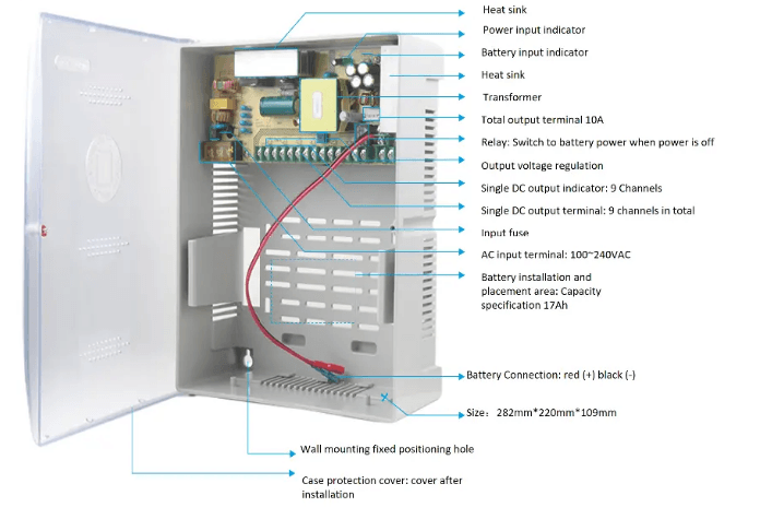 UNBRANDED BACKUP POWER SUPPLY - 3A - NeonSales South Africa