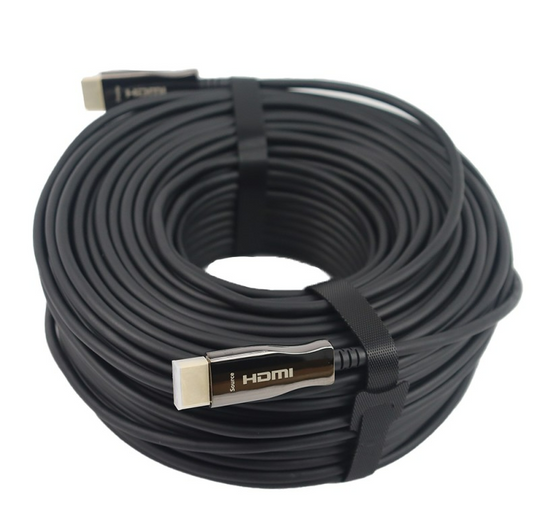 UNBRANDED FIBRE OPTIC HDMI CABLE 60M - NeonSales {{ shop.shopifyCountryName }}