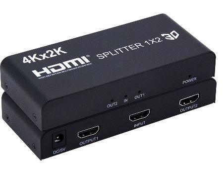 UNBRANDED HDMI SPLITTER 1 TO 2 4K - NeonSales {{ shop.shopifyCountryName }}