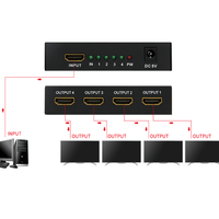 UNBRANDED HDMI SPLITTER 1 TO 4 4K - NeonSales {{ shop.shopifyCountryName }}