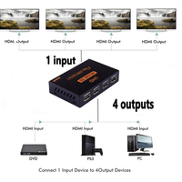 UNBRANDED HDMI SPLITTER 1 TO 4 4K - NeonSales {{ shop.shopifyCountryName }}