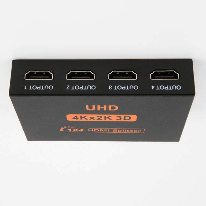 UNBRANDED HDMI SPLITTER 1 TO 4 4K - NeonSales {{ shop.shopifyCountryName }}