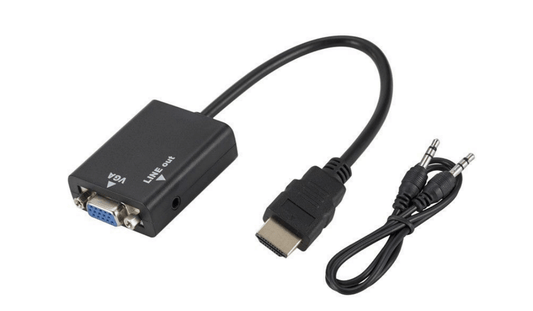 UNBRANDED VGA - HDTV ADAPTER WITH AUDIO - NeonSales {{ shop.shopifyCountryName }}