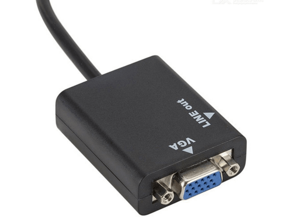 UNBRANDED VGA - HDTV ADAPTER WITH AUDIO - NeonSales {{ shop.shopifyCountryName }}
