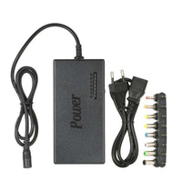 Universal laptop power adapter with interchangeable tips