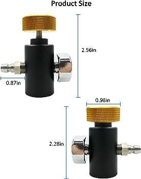 UNIVERSAL PAINTBALL FILL ADAPTER W/ MALE Q/C - NeonSales {{ shop.shopifyCountryName }}