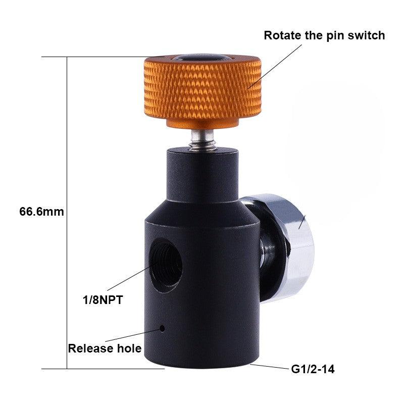 UNIVERSAL PAINTBALL FILL ADAPTER W/ MALE Q/C - NeonSales {{ shop.shopifyCountryName }}